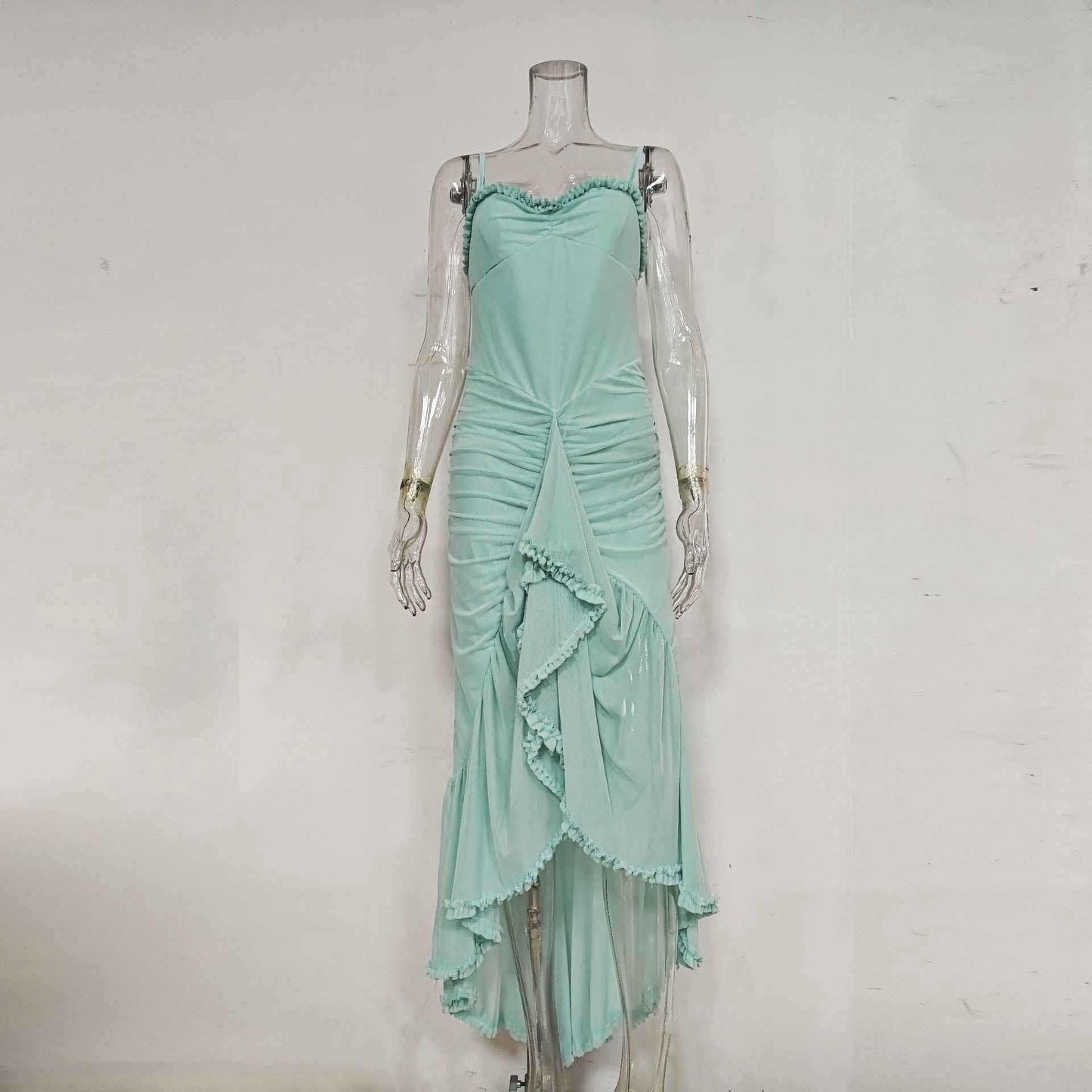 Elegant Strapless Maxi Dress - Spring Evening Gown