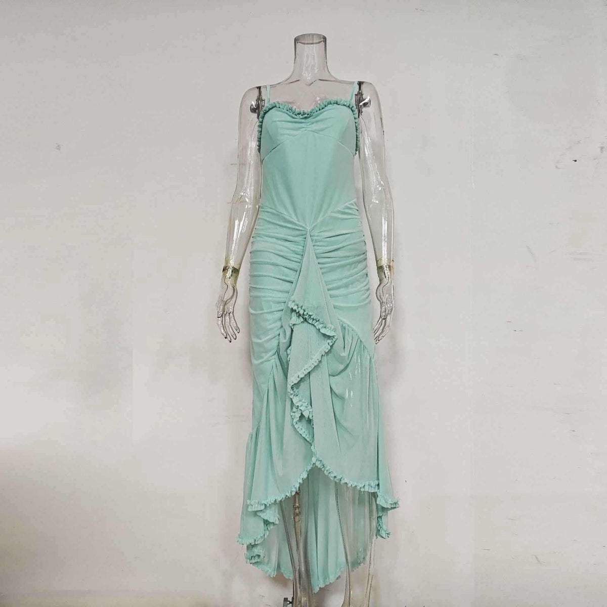 Elegant Strapless Maxi Dress - Spring Evening Gown
