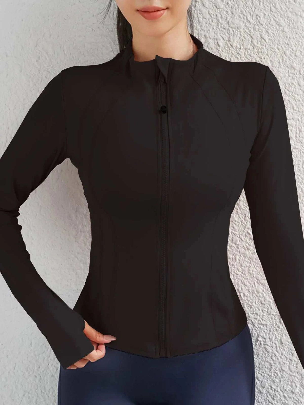 Woman Long Sleeve Sports Jackets